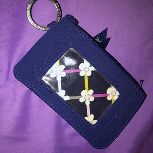 (SOLD) Vera Bradley Blue ID Case Wallet